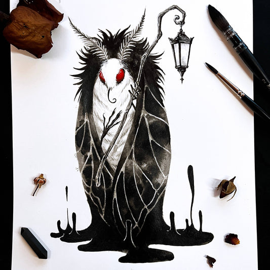 Mothman - Art Print