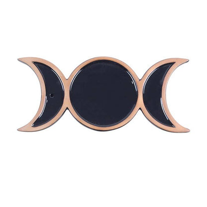 Spellbound Secrets Triple Moon Incense Stick Holder