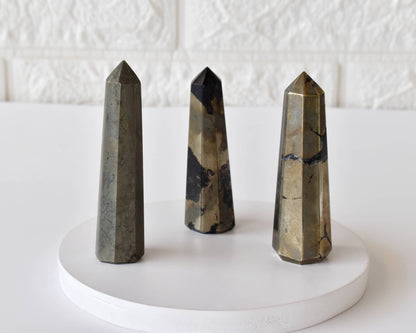 Pyrite Obelisk