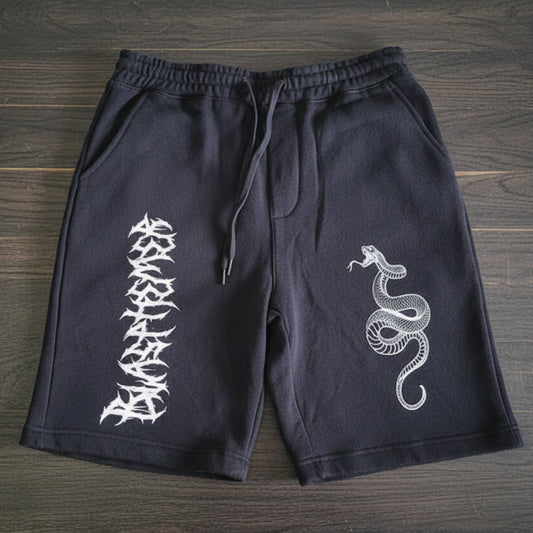 Blasphemer Serpent Midweight Fleece Shorts