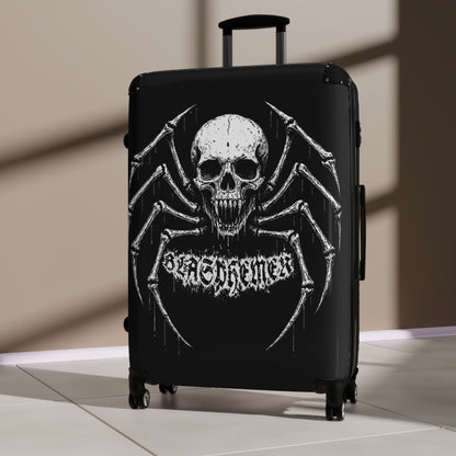 Blasphemer Spider Skull Suitcase