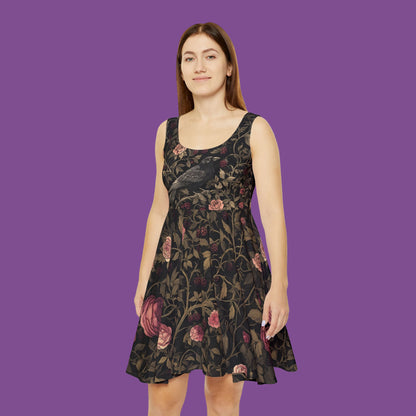 Floral Raven Women's Skater Dress