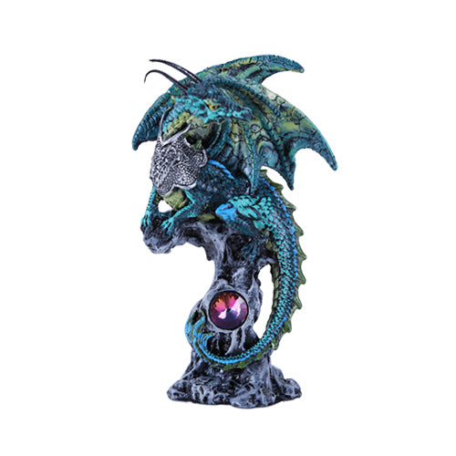 Blue Dragon Statue