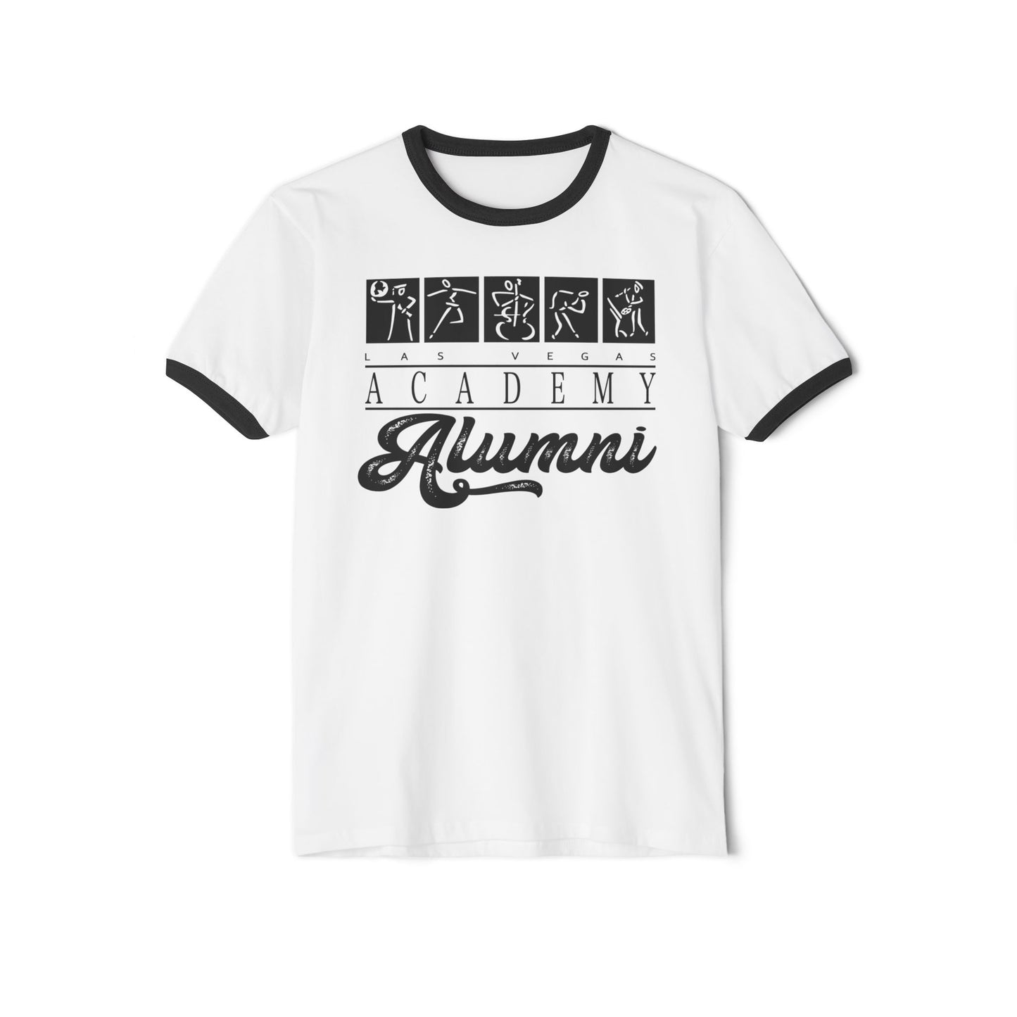 LVA OG Logo Unisex Cotton Ringer T-Shirt