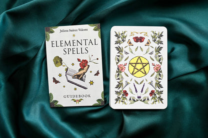 Elemental Spells: 44 Full-Color Cards & 56-Page Guidebook