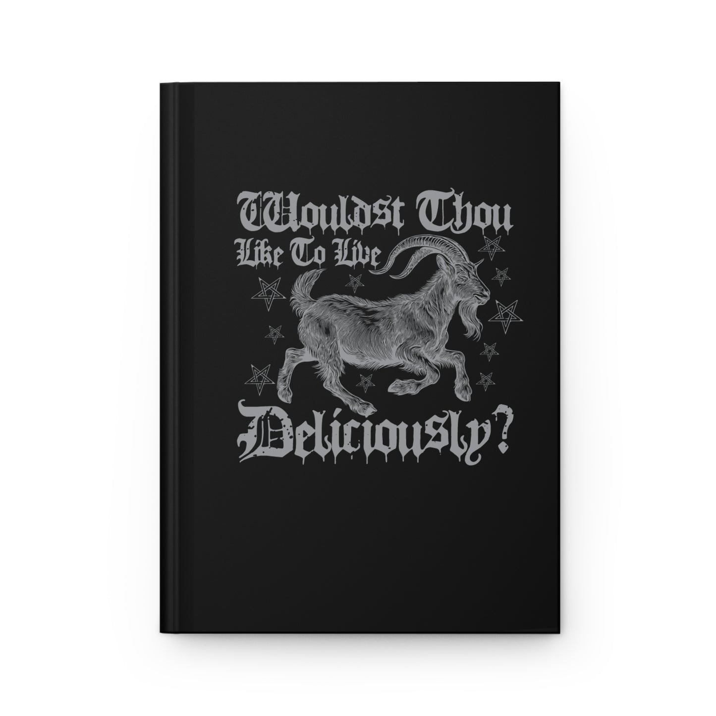 Live Deliciously Hardcover Journal Matte