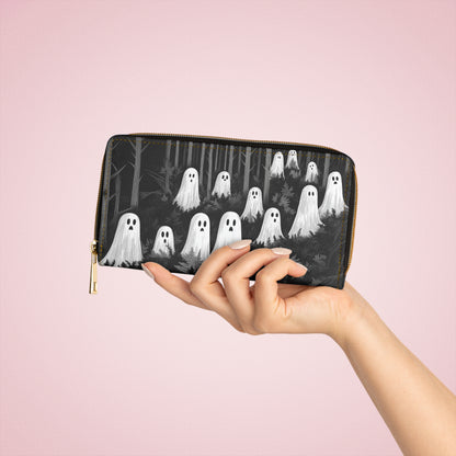 Forest Ghosts Zipper Wallet