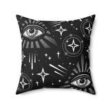 Cosmic Eyes Spun Polyester Square Pillow