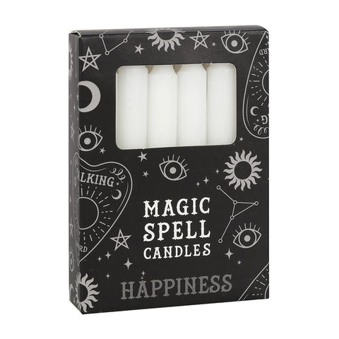 Magic Spell Candles, White Pack of 12