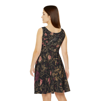 Floral Raven Women's Skater Dress