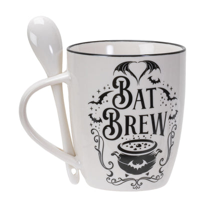Bat Brew Mug & Spoon Set
