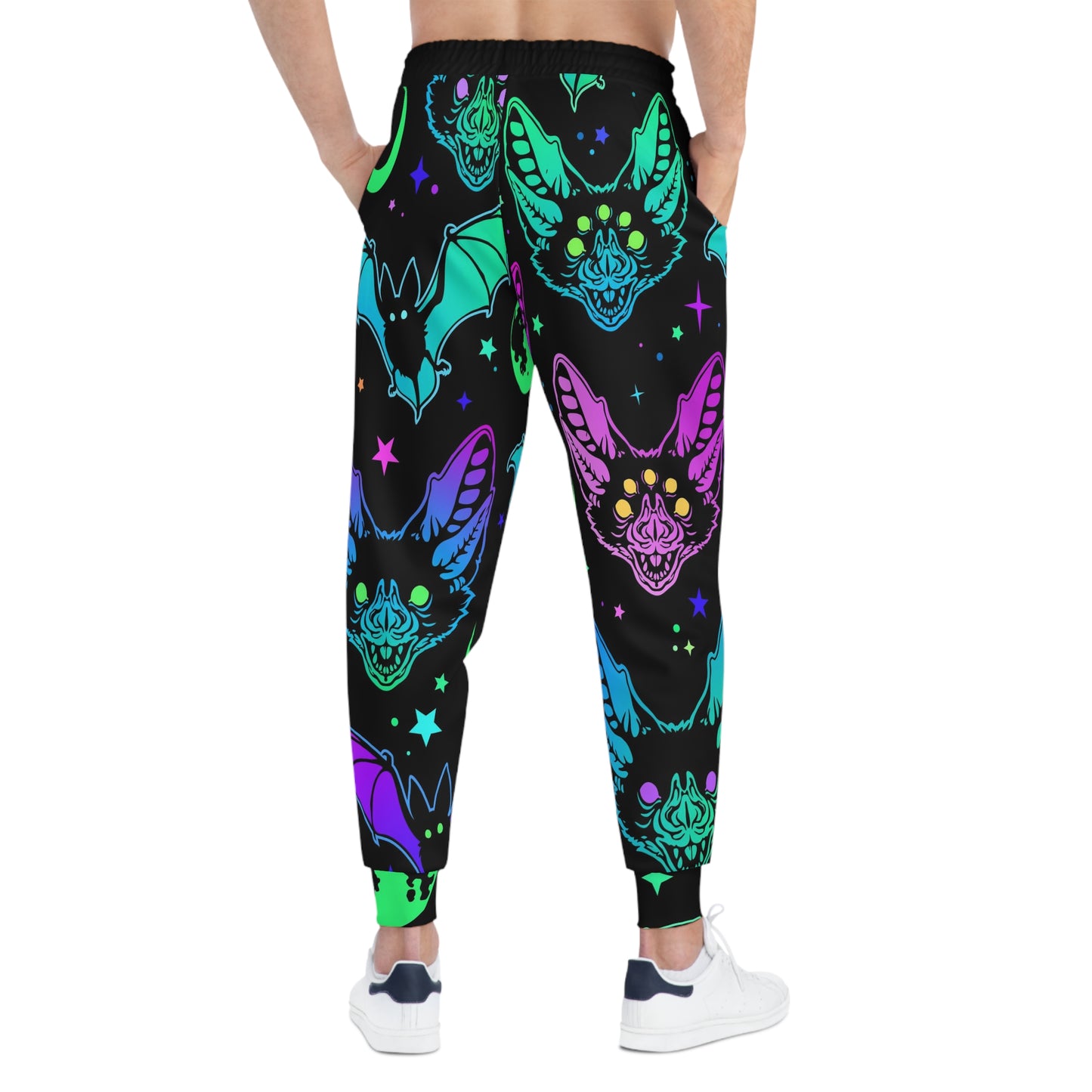 Neon Bats Athletic Joggers