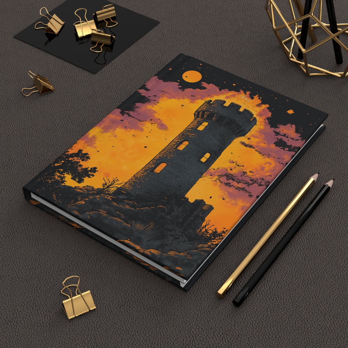 The Tower Hardcover Journal Matte