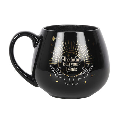 The Future Is In Your Hands Fortune Teller Color Changing Mug