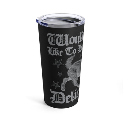 Live Deliciously Tumbler 20oz