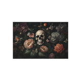 Floral Skull Outdoor Rug