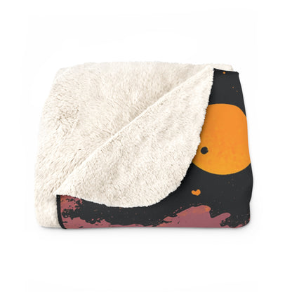 The Tower Sherpa Fleece Blanket