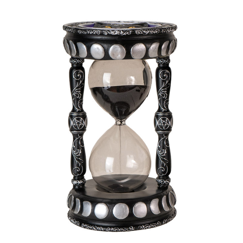 Mystic Black Cat Sand Timer