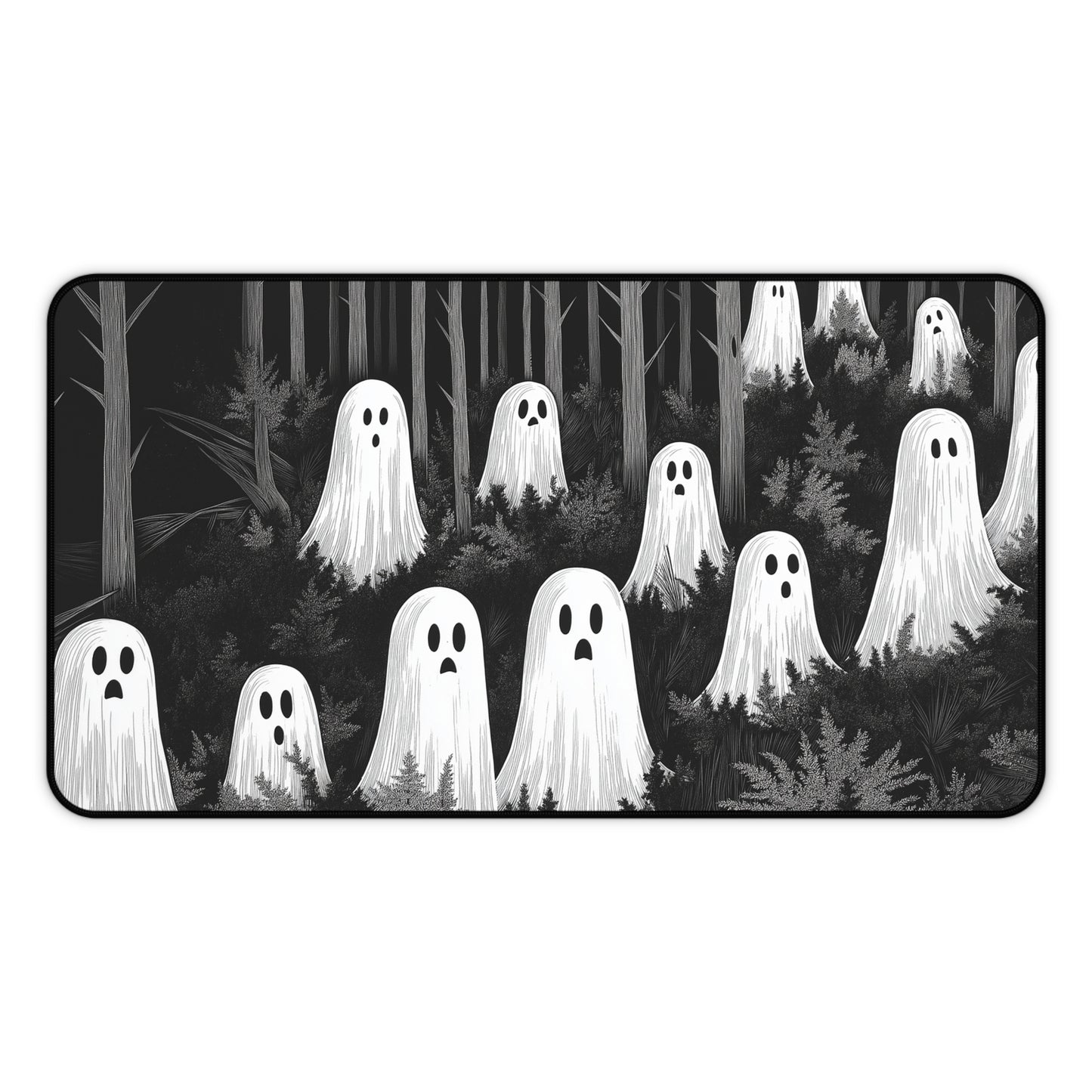 Forest Ghosts Desk Mat