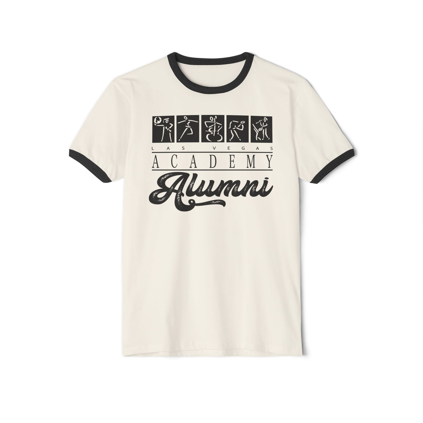 LVA OG Logo Unisex Cotton Ringer T-Shirt