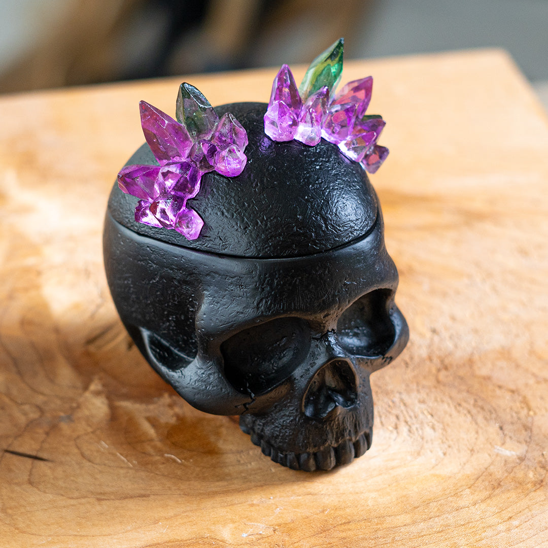 Crystal Skull Stash Box