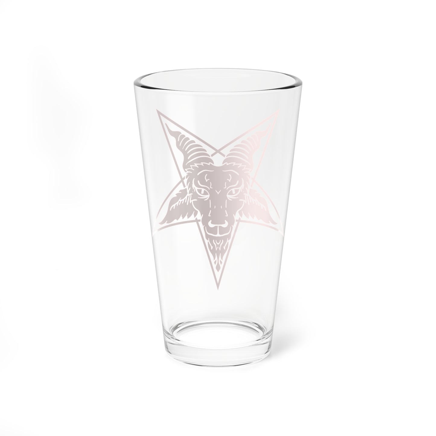 Baphomet Pint Glass