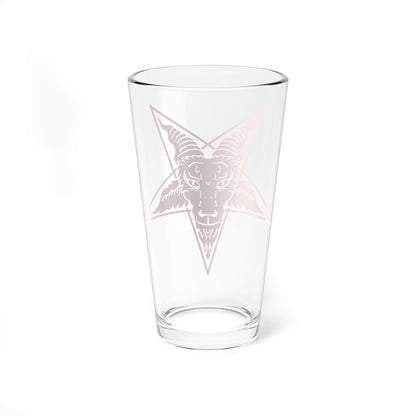 Baphomet Pint Glass