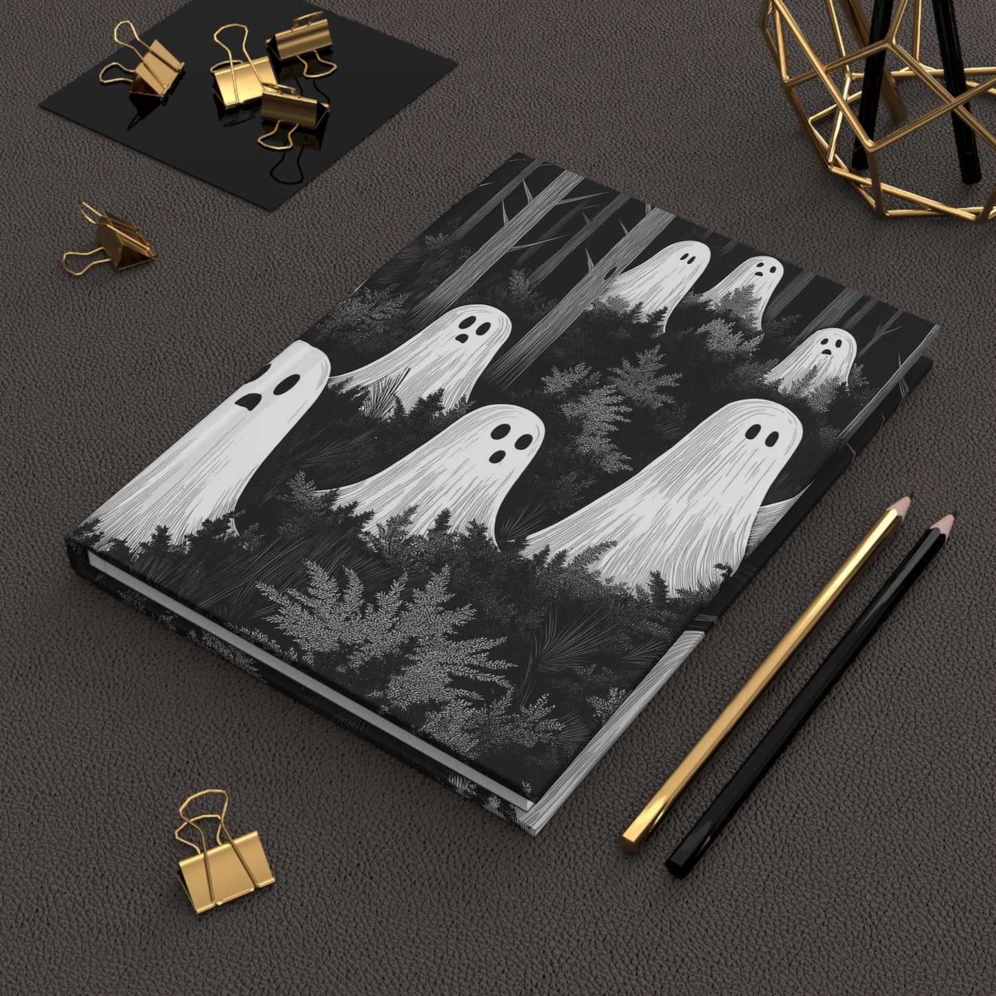 Forest Ghosts Hardcover Journal Matte