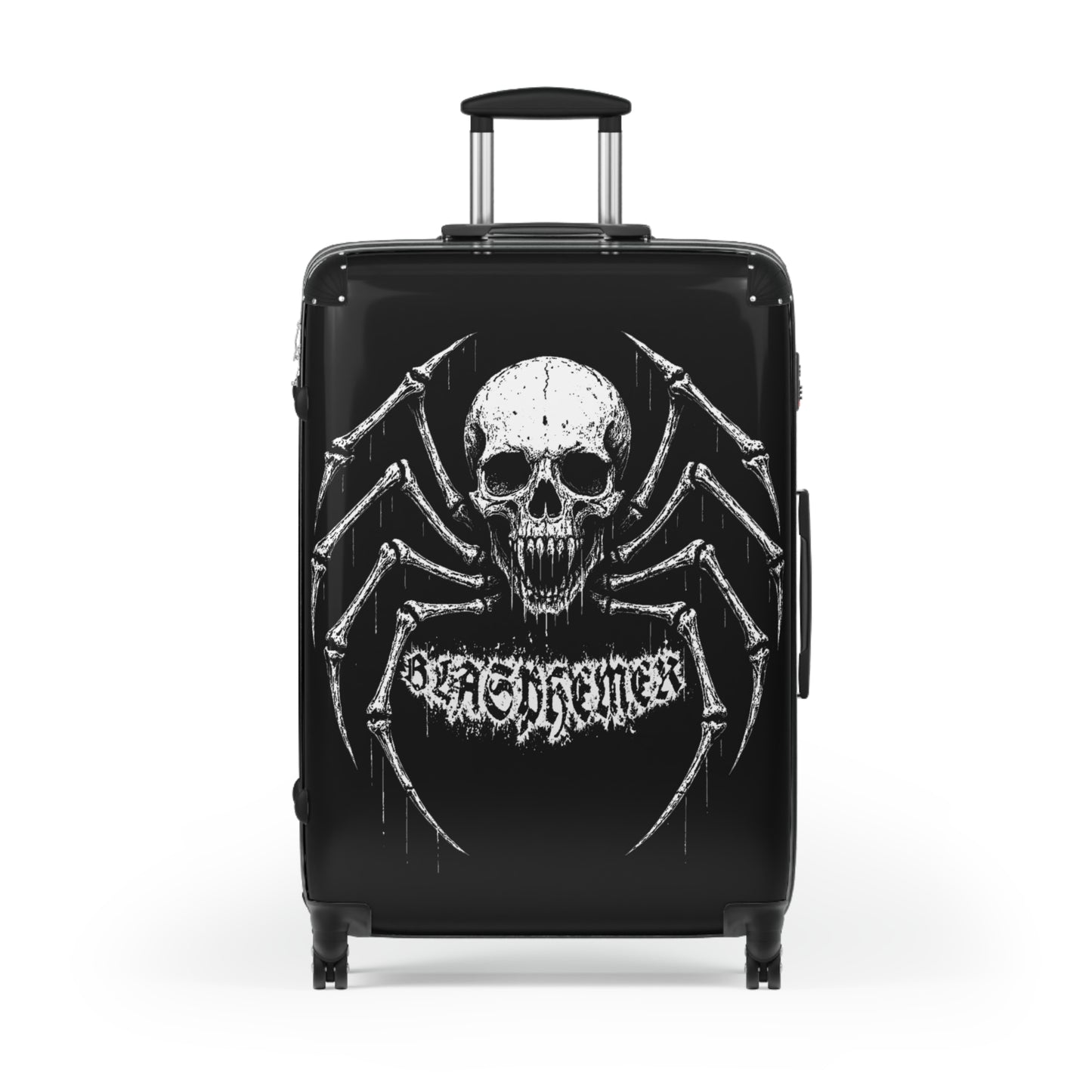Blasphemer Spider Skull Suitcase
