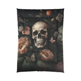 Floral Skull Comforter