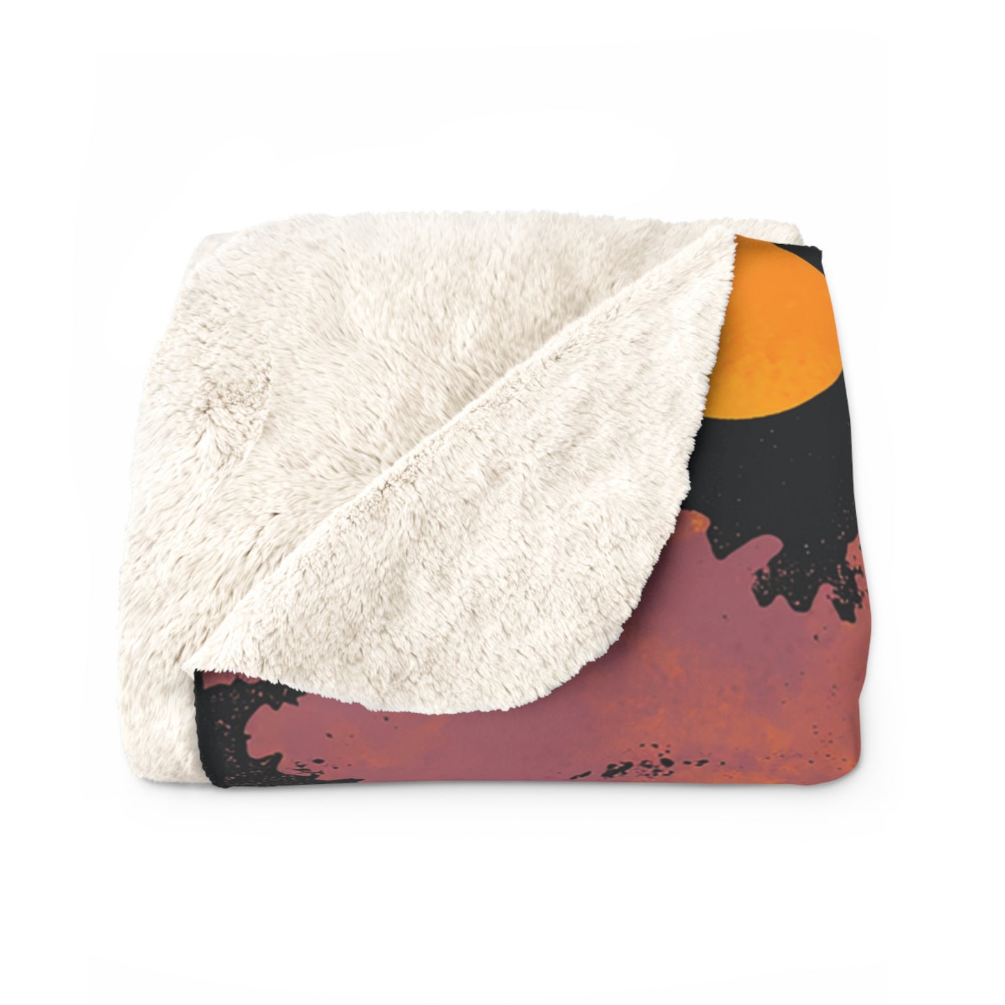 The Tower Sherpa Fleece Blanket