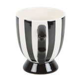 Gothic Striped Bat Wing Teacup