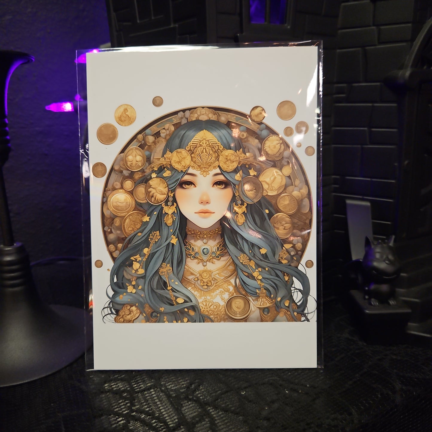 Tyche Art Nouveau 5x7 Print