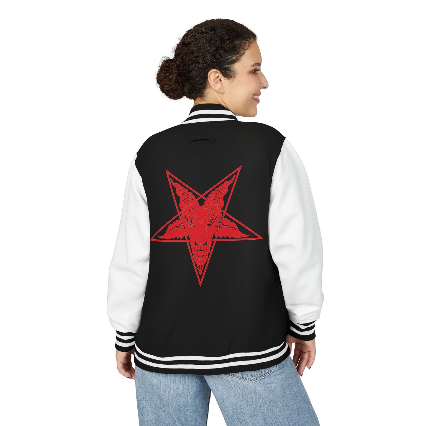 Baphomet Unisex Letterman Jacket