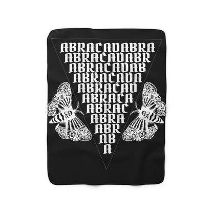 Abracadabra Sherpa Fleece Blanket