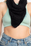 Boho woolen infinity scarf