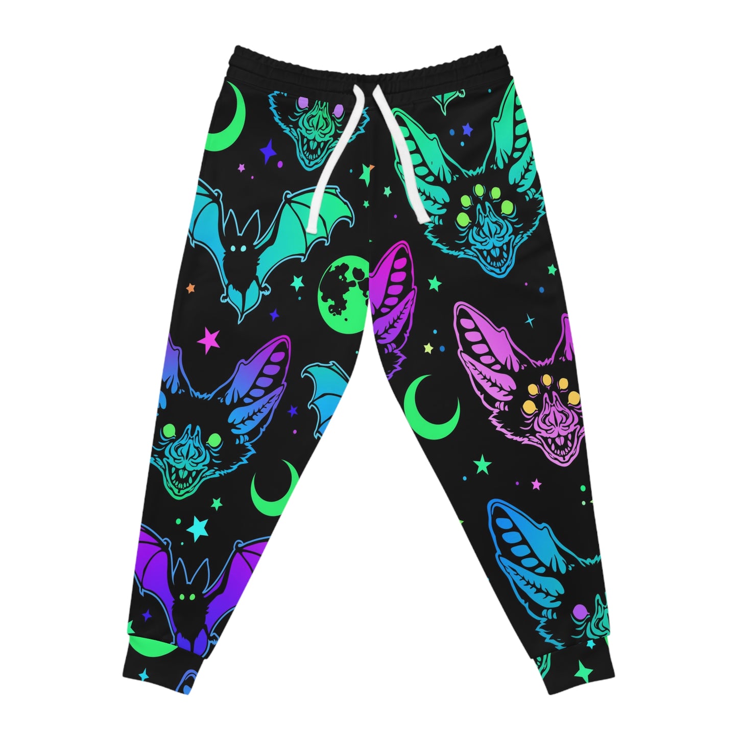 Neon Bats Athletic Joggers