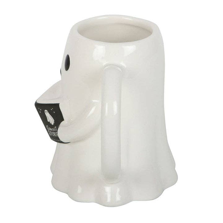Ghost Stories Reading Ghost Halloween Mug
