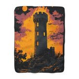 The Tower Sherpa Fleece Blanket