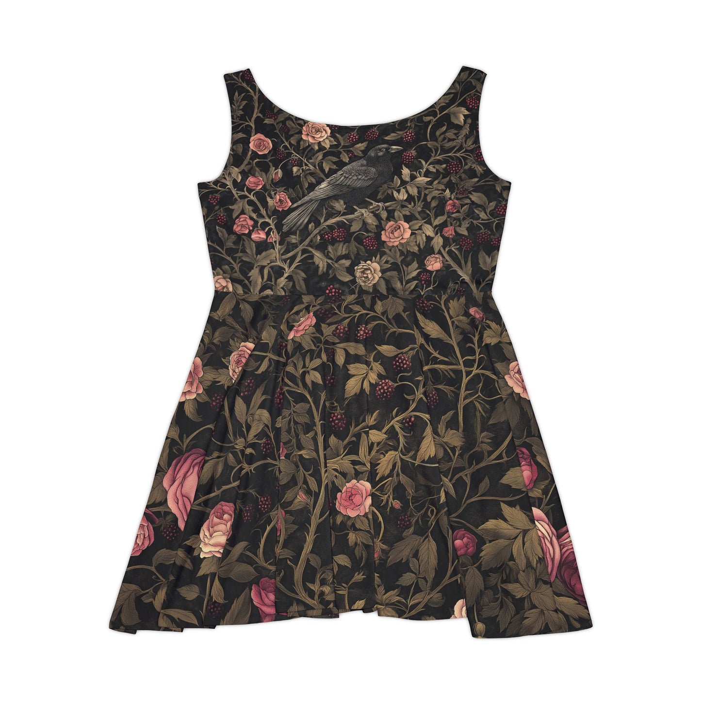 Floral Raven Women's Skater Dress