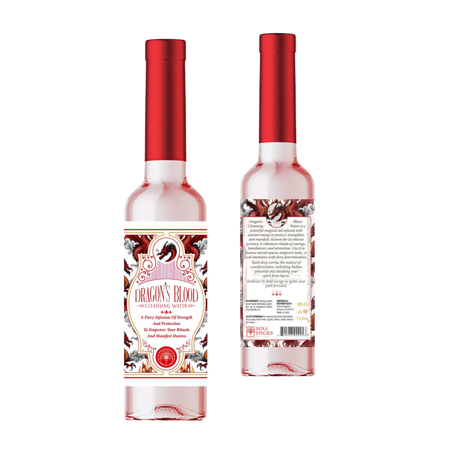 Dragon's Blood Spiritual Cleansing Water