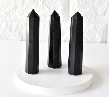 Black Tourmaline Obelisk