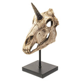 Unicorn Skull on Stand