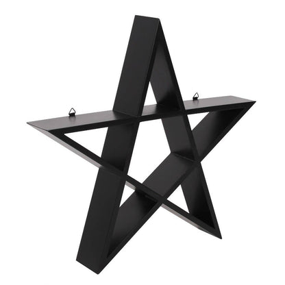 Pentagram Star Wall Shelf