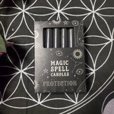 Magic Spell Candles, Black Pack of 12