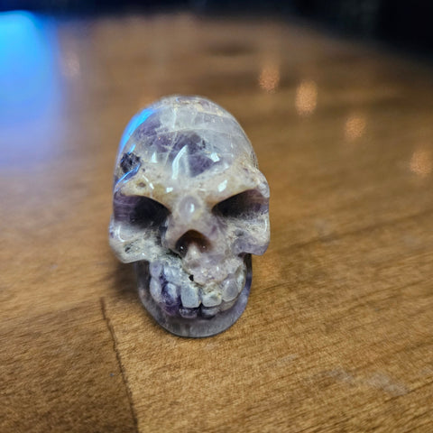 Amethyst Carved Skull
