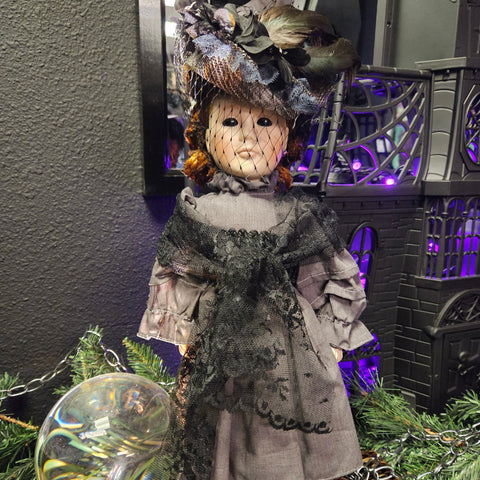 Ethel Victorian Mourning Doll