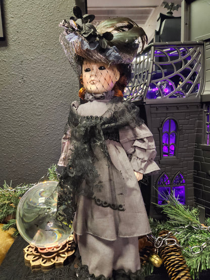 Ethel Victorian Mourning Doll