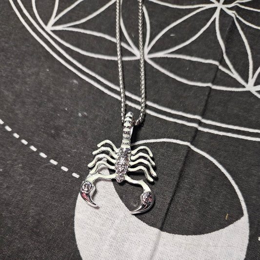 Scorpion Necklace Glow In The Dark