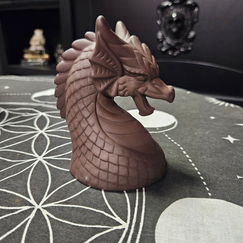 Smoke Breathing Dragon Ceramic Backflow Incense Burner